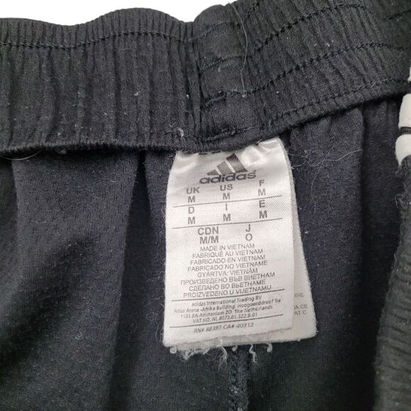 2/$20 Adidas Black & Grey Track Shorts Pants Size: M - Picture 6 of 8
